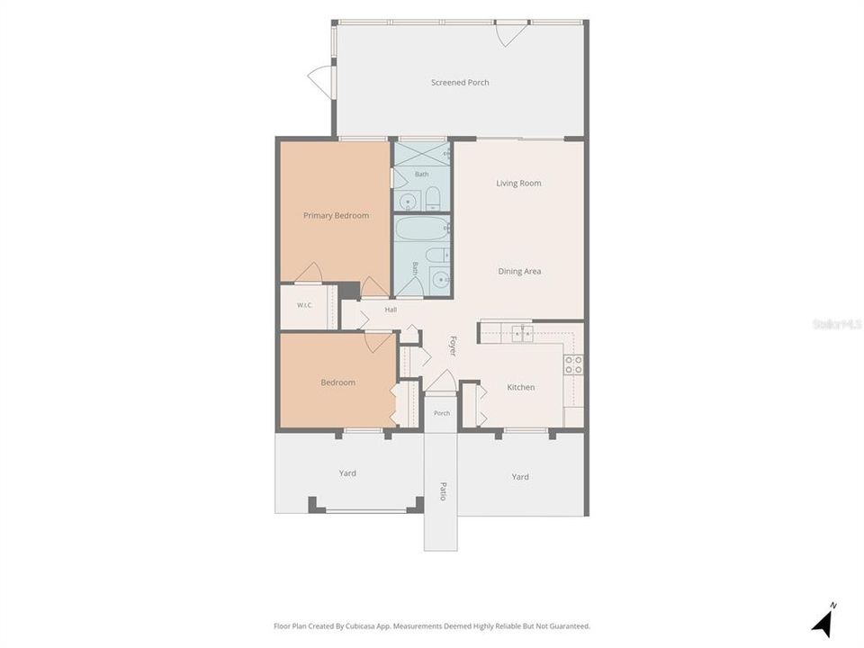 For Sale: $280,000 (2 beds, 2 baths, 858 Square Feet)
