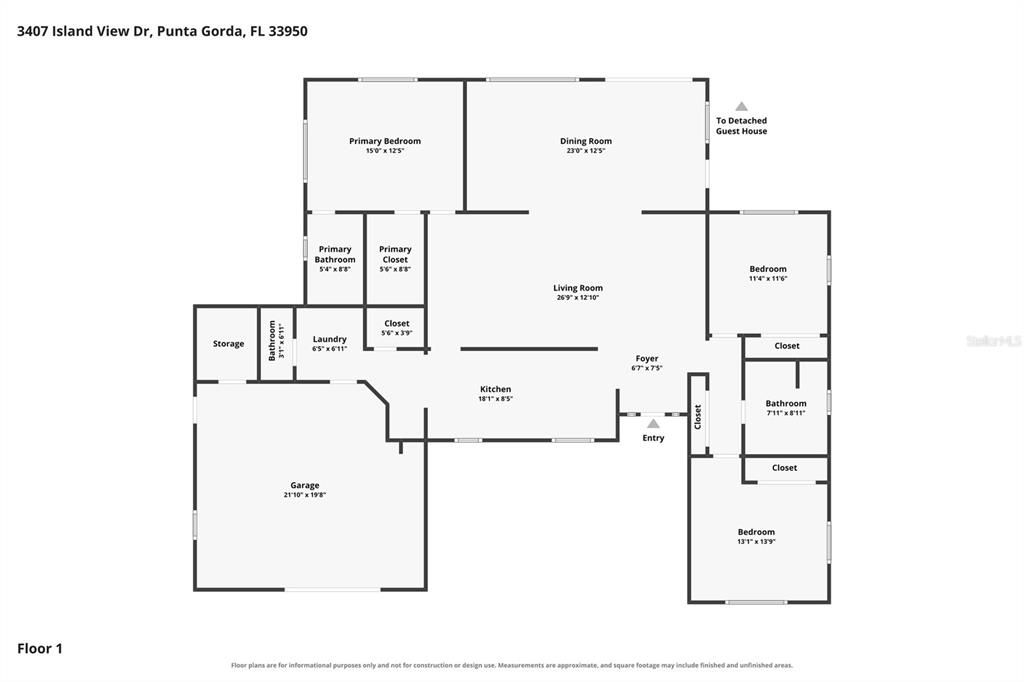 На продажу: $495,000 (4 спален, 3 ванн, 2771 Квадратных фут)