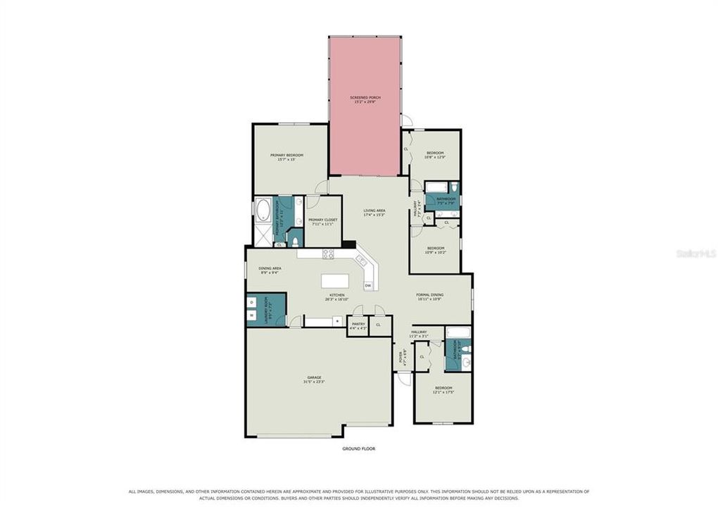 For Sale: $445,000 (4 beds, 3 baths, 2293 Square Feet)