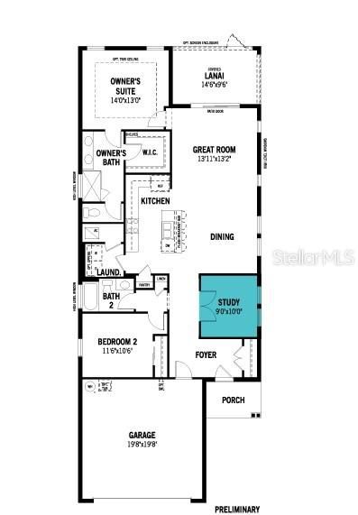 Active With Contract: $345,048 (2 beds, 2 baths, 1506 Square Feet)