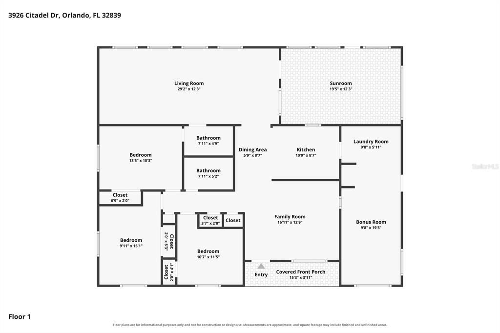 For Sale: $375,000 (3 beds, 2 baths, 1830 Square Feet)