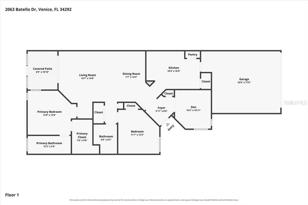 На продажу: $365,000 (2 спален, 2 ванн, 1453 Квадратных фут)