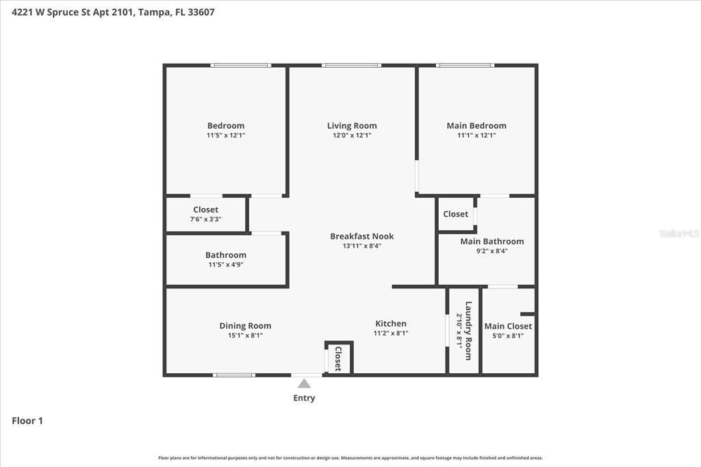 For Rent: $2,000 (2 beds, 2 baths, 1080 Square Feet)