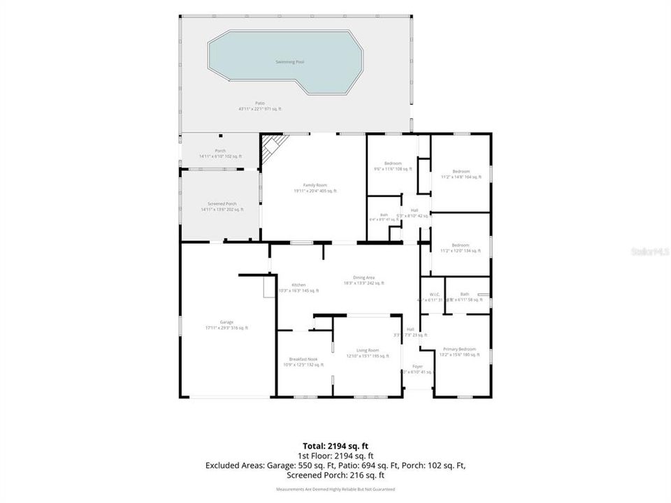 For Sale: $400,000 (4 beds, 2 baths, 2466 Square Feet)