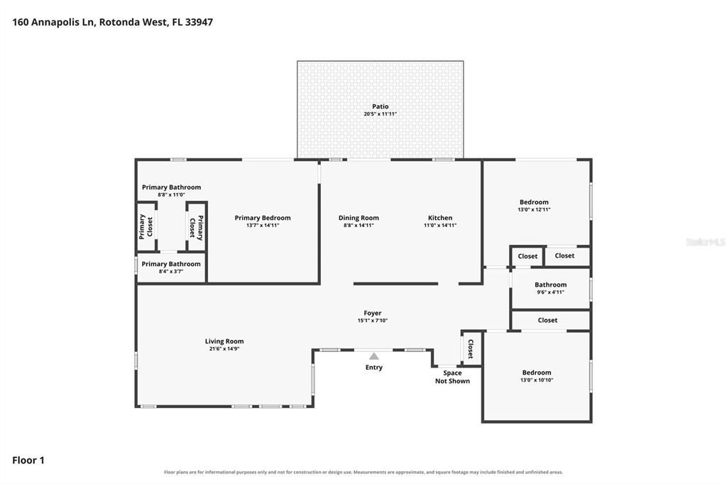 For Sale: $274,000 (3 beds, 2 baths, 1777 Square Feet)