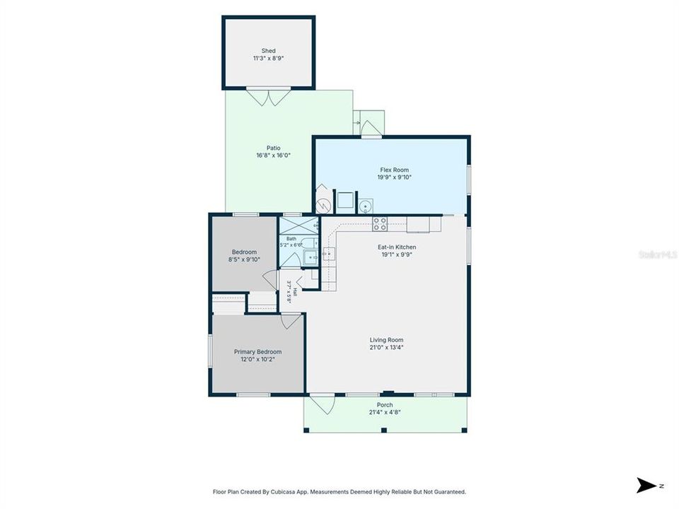 For Sale: $375,000 (2 beds, 1 baths, 1030 Square Feet)