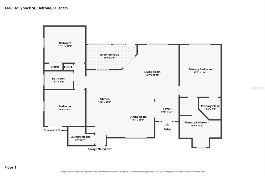 For Sale: $350,000 (3 beds, 2 baths, 1416 Square Feet)