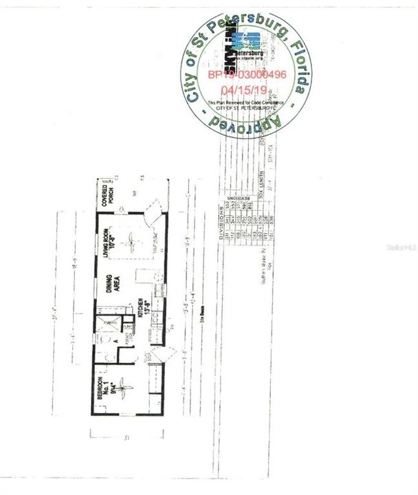 На продажу: $130,000 (1 спален, 1 ванн, 494 Квадратных фут)