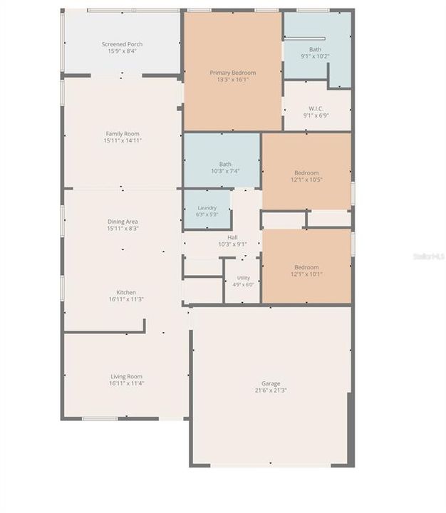 En Venta: $349,900 (3 camas, 2 baños, 1744 Pies cuadrados)