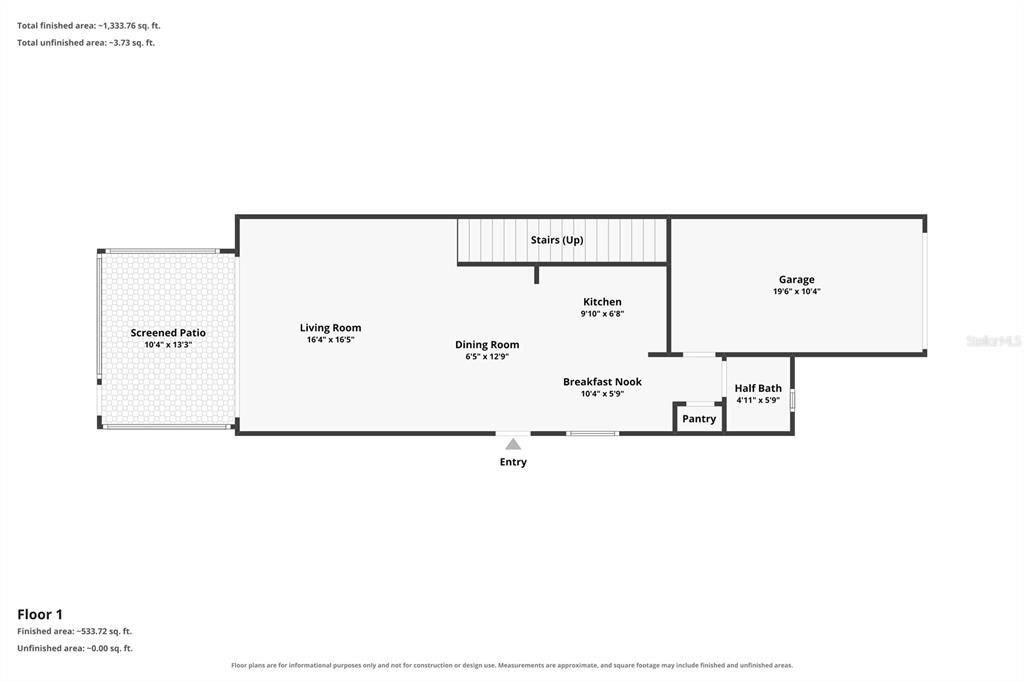 For Sale: $224,000 (3 beds, 2 baths, 1542 Square Feet)