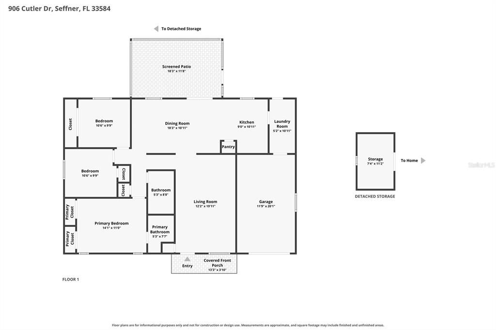 For Sale: $349,900 (3 beds, 2 baths, 1272 Square Feet)