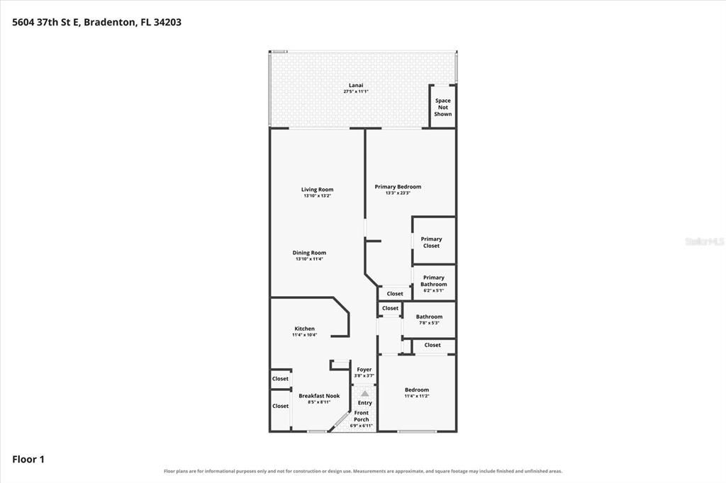 For Sale: $240,000 (2 beds, 2 baths, 1236 Square Feet)