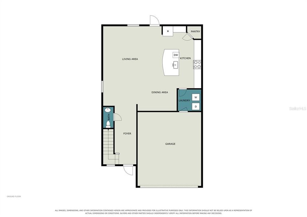 На продажу: $335,000 (5 спален, 2 ванн, 2217 Квадратных фут)