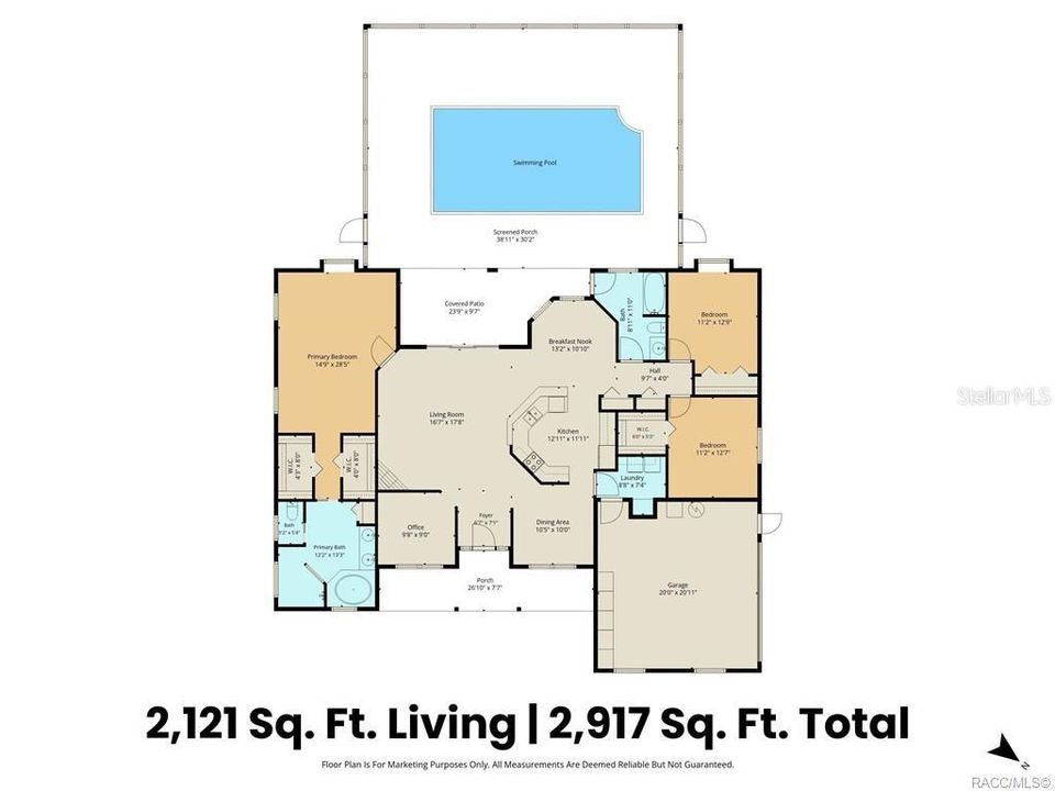En Venta: $489,900 (4 camas, 2 baños, 2121 Pies cuadrados)
