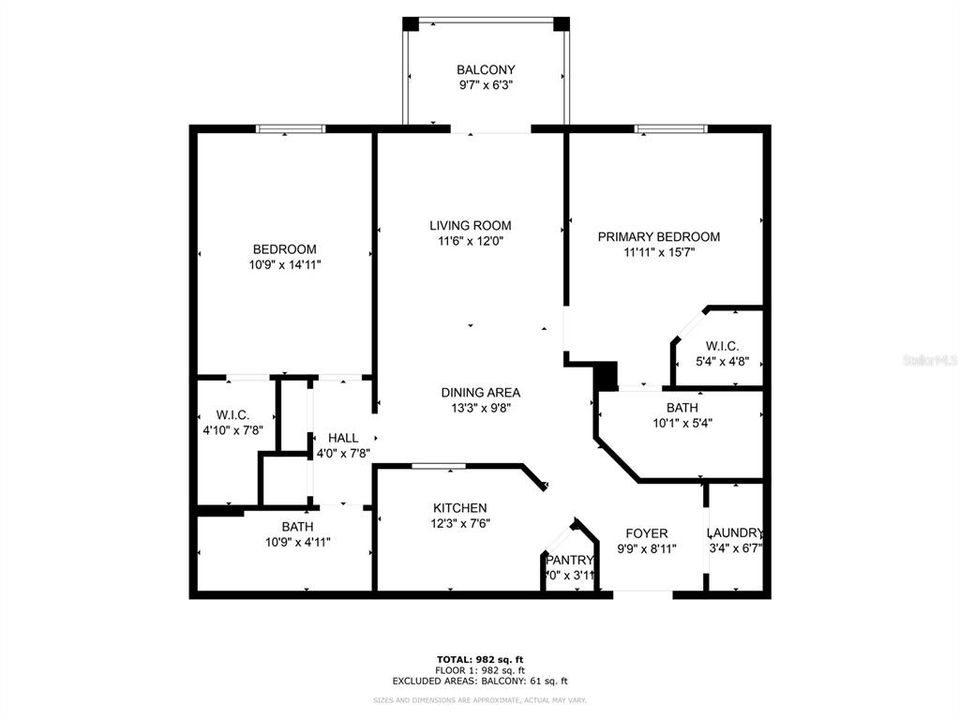 En Venta: $158,900 (2 camas, 2 baños, 1112 Pies cuadrados)