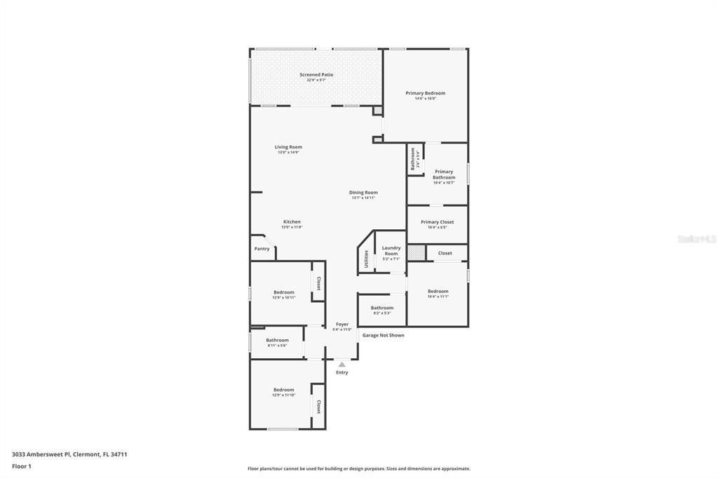 На продажу: $549,000 (4 спален, 3 ванн, 2005 Квадратных фут)