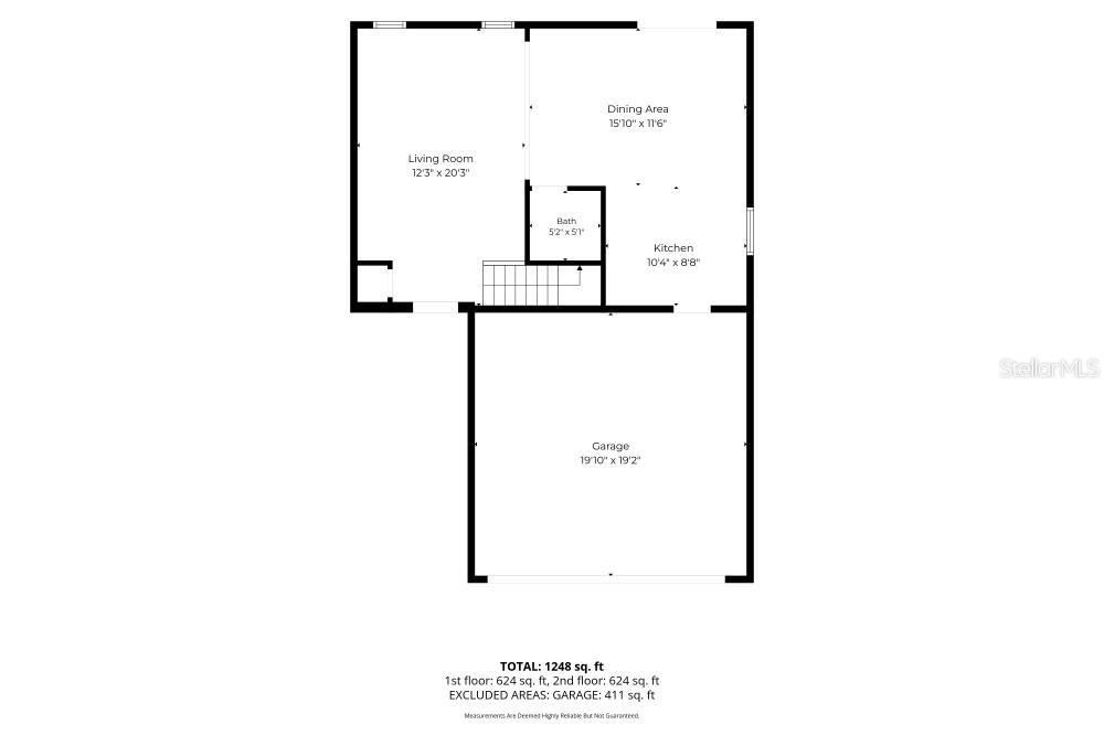 На продажу: $329,000 (3 спален, 2 ванн, 1260 Квадратных фут)