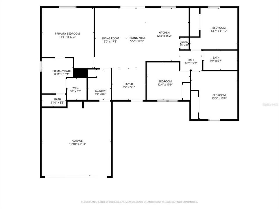 На продажу: $398,500 (4 спален, 2 ванн, 1703 Квадратных фут)
