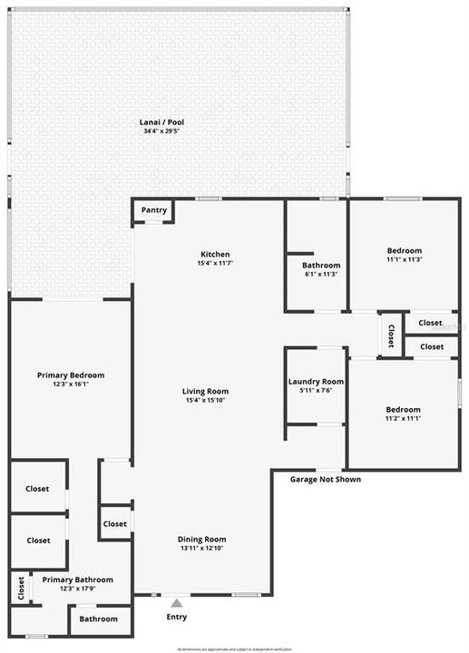 For Sale: $460,000 (3 beds, 2 baths, 1607 Square Feet)