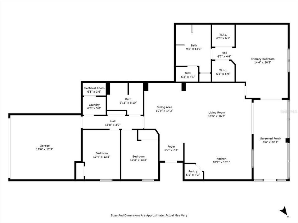For Rent: $2,800 (3 beds, 2 baths, 1741 Square Feet)