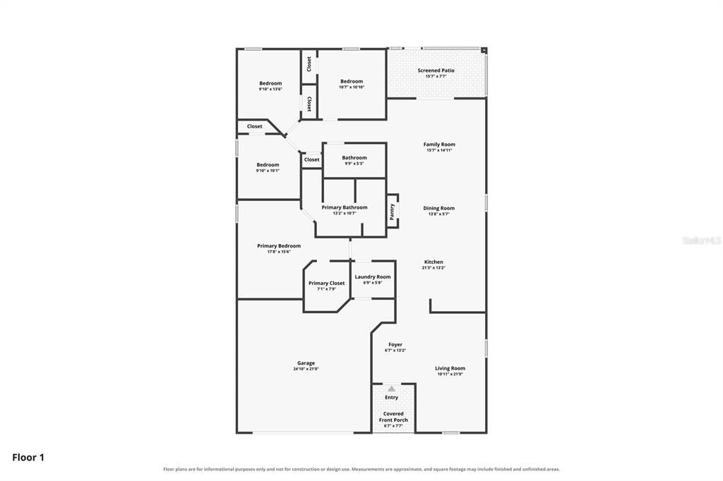 На продажу: $359,999 (4 спален, 2 ванн, 1875 Квадратных фут)