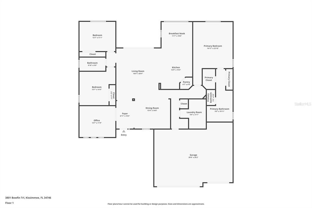 En Venta: $430,000 (4 camas, 2 baños, 2400 Pies cuadrados)