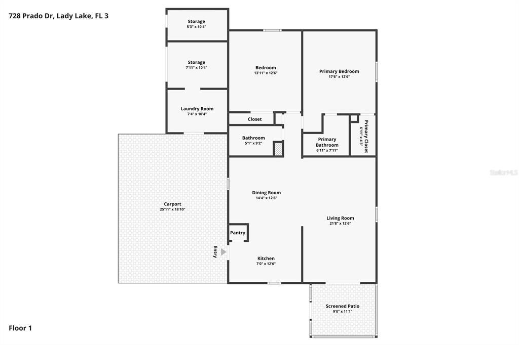 На продажу: $239,000 (2 спален, 2 ванн, 1144 Квадратных фут)