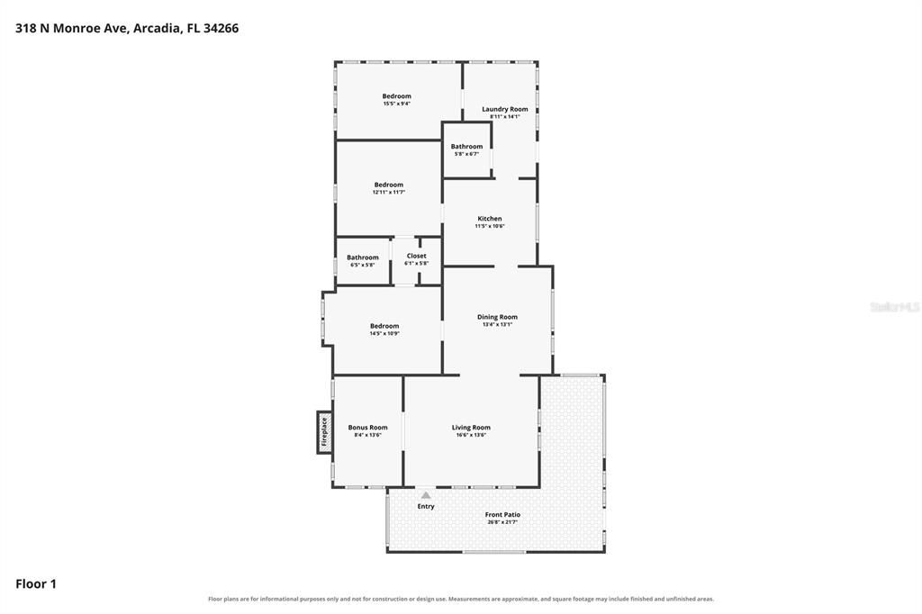 For Sale: $265,000 (3 beds, 2 baths, 1474 Square Feet)