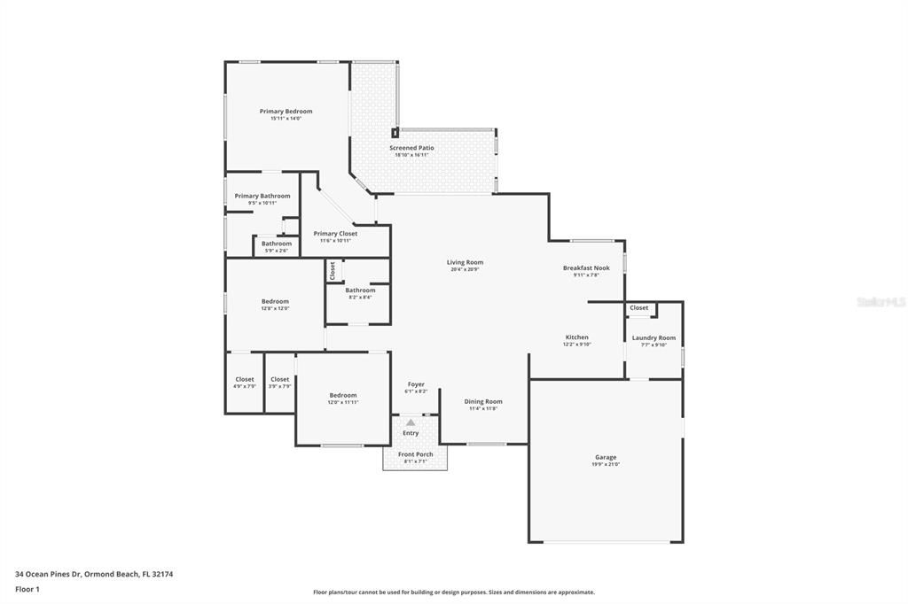 En Venta: $340,000 (3 camas, 2 baños, 1707 Pies cuadrados)