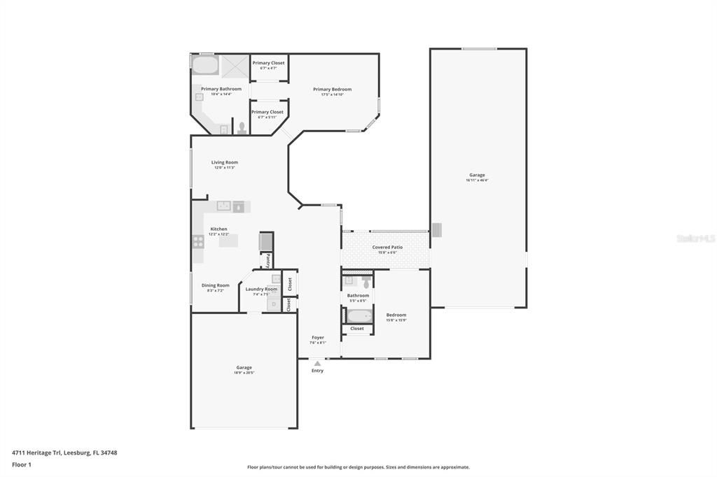 For Sale: $535,000 (2 beds, 2 baths, 1738 Square Feet)