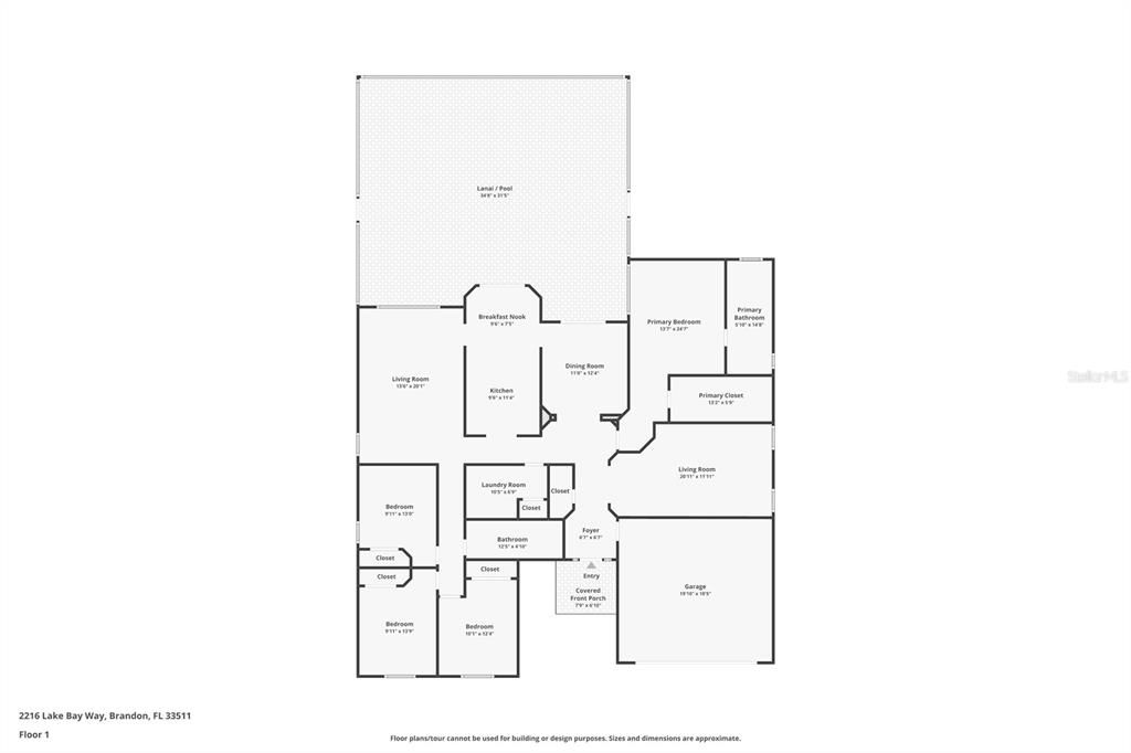 For Sale: $465,000 (4 beds, 2 baths, 2199 Square Feet)