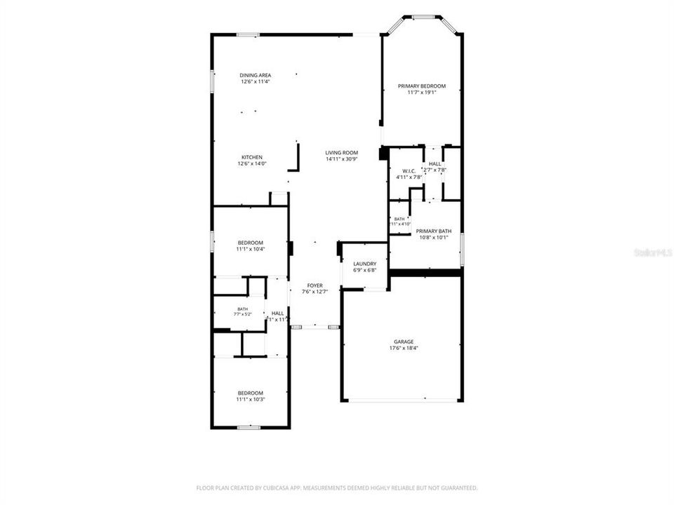 На продажу: $425,000 (3 спален, 2 ванн, 1896 Квадратных фут)