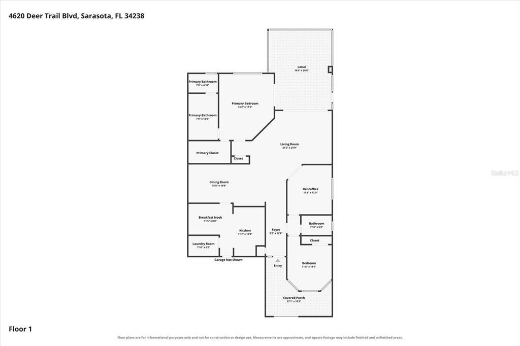 For Sale: $539,000 (2 beds, 2 baths, 1753 Square Feet)