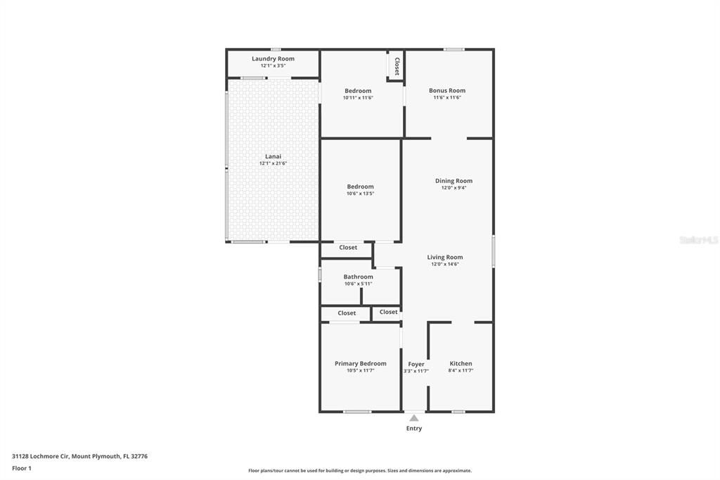 For Sale: $279,990 (3 beds, 1 baths, 1200 Square Feet)
