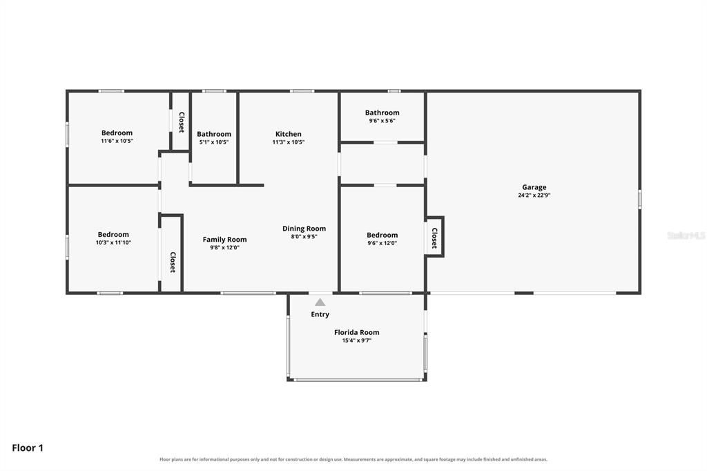 На продажу: $299,900 (3 спален, 2 ванн, 1154 Квадратных фут)