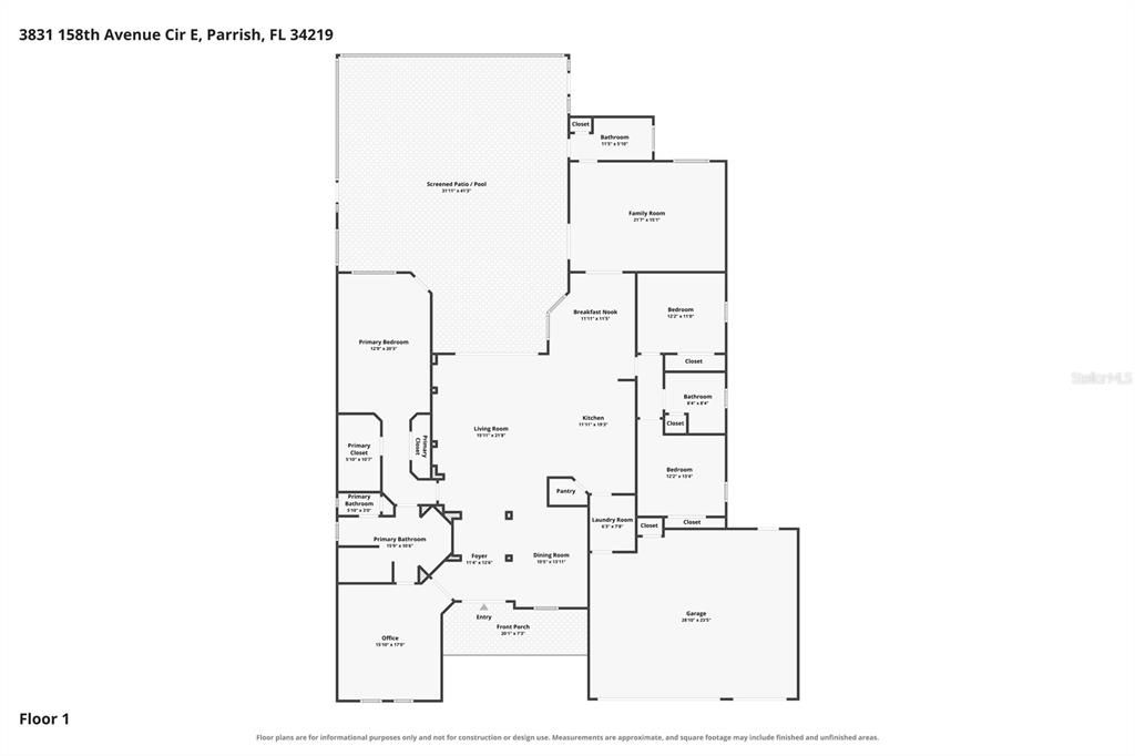 En Venta: $895,000 (3 camas, 3 baños, 2791 Pies cuadrados)