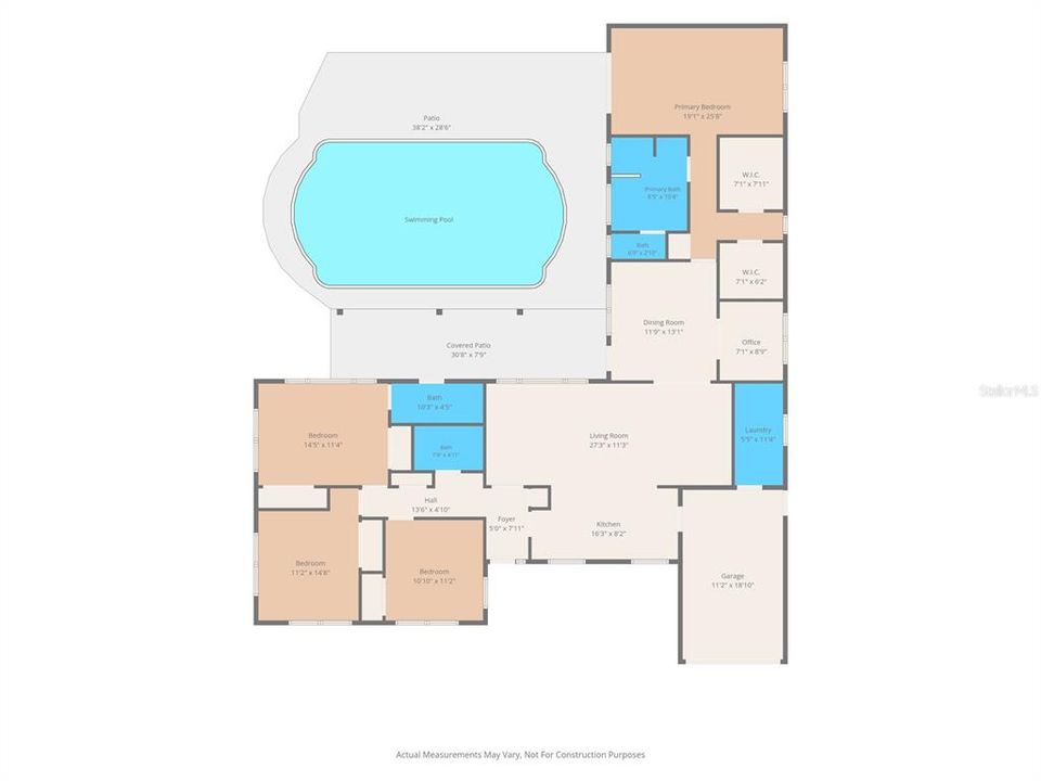 На продажу: $849,999 (4 спален, 3 ванн, 2295 Квадратных фут)