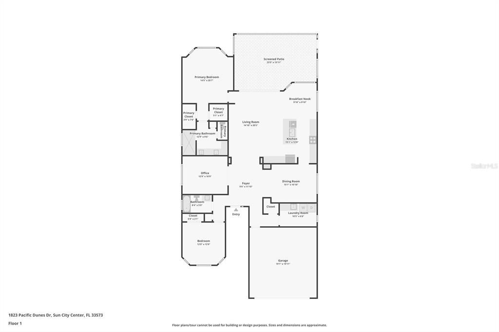 For Sale: $389,900 (2 beds, 2 baths, 1861 Square Feet)