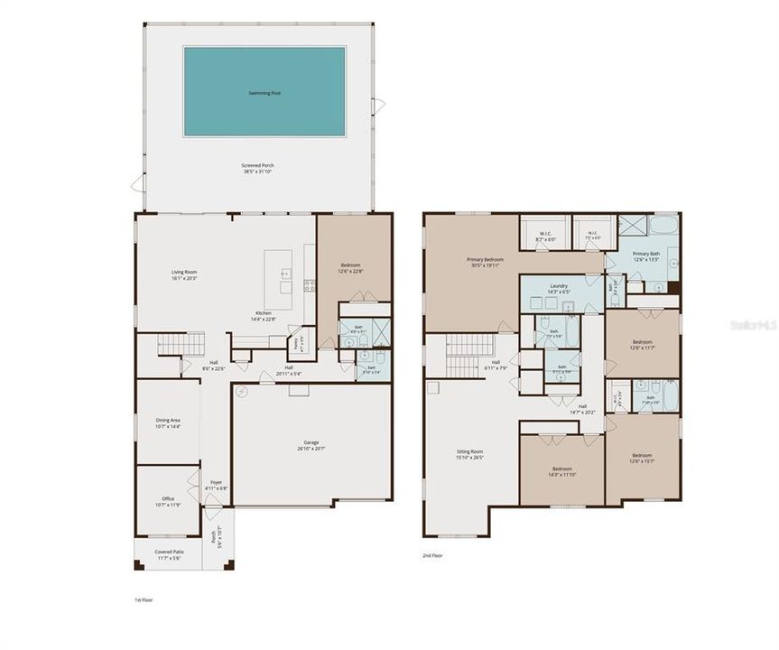 For Sale: $850,000 (5 beds, 4 baths, 3975 Square Feet)