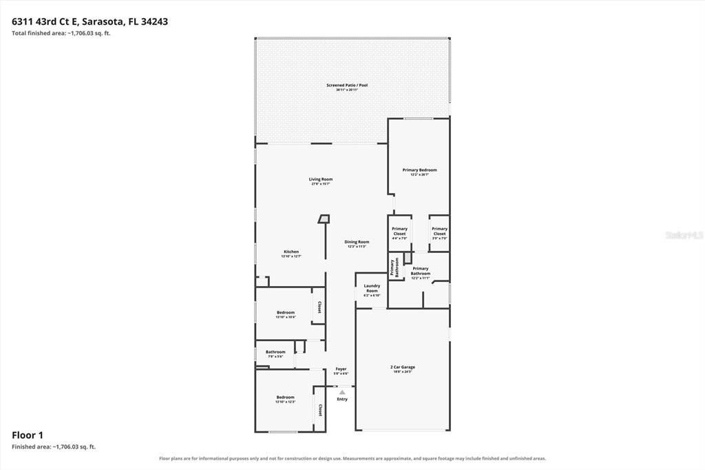 For Sale: $539,000 (3 beds, 2 baths, 1831 Square Feet)