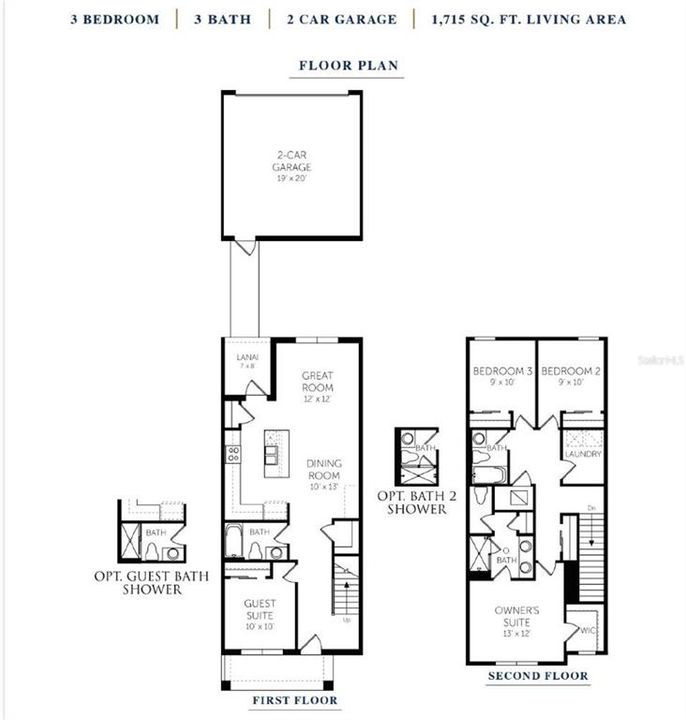 На продажу: $435,990 (3 спален, 2 ванн, 1715 Квадратных фут)