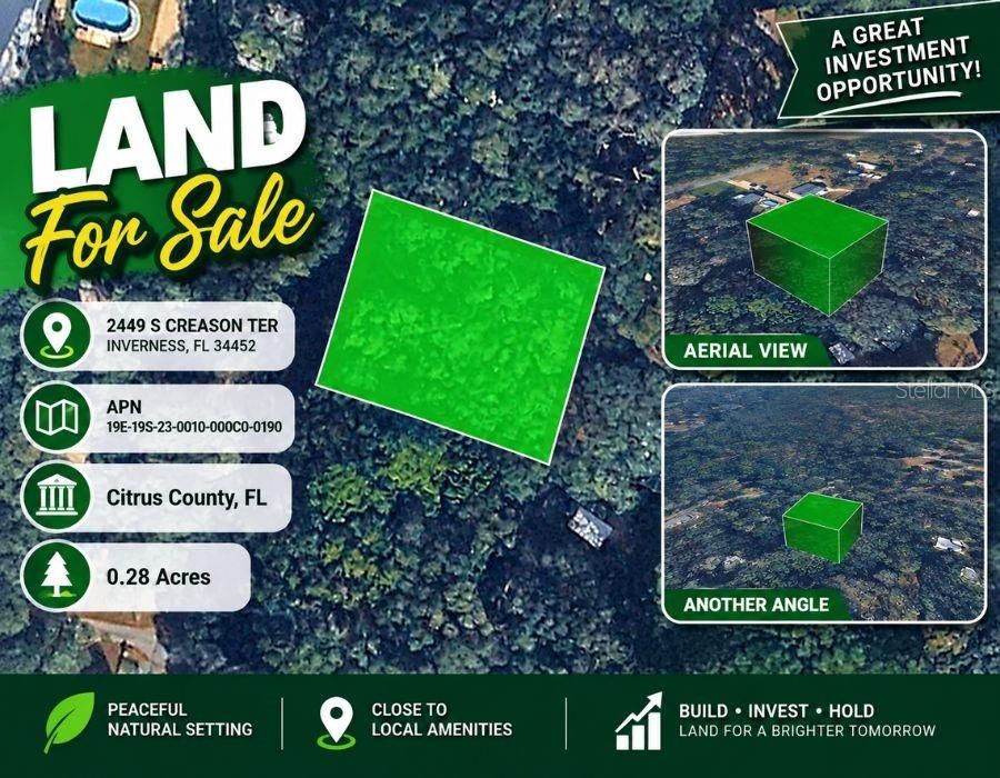 На продажу: $14,999 (0.28 acres)