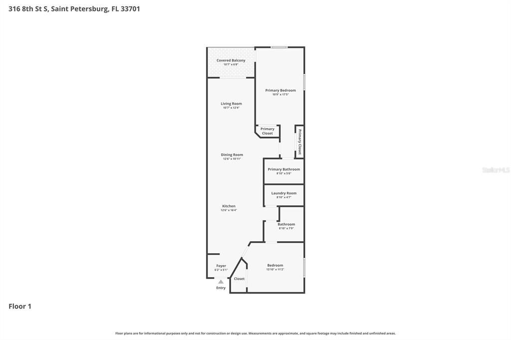 For Sale: $435,000 (2 beds, 2 baths, 1141 Square Feet)
