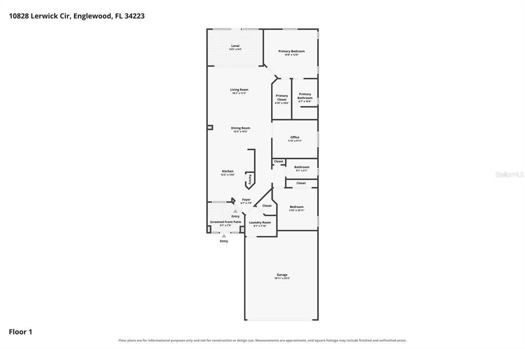 En Venta: $334,900 (2 camas, 2 baños, 1434 Pies cuadrados)