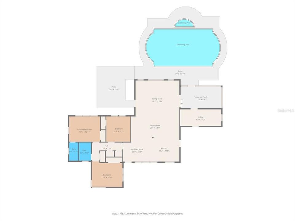 En Venta: $579,000 (3 camas, 2 baños, 1601 Pies cuadrados)