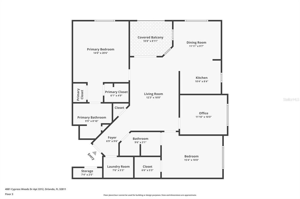 На продажу: $215,000 (3 спален, 3 ванн, 1405 Квадратных фут)