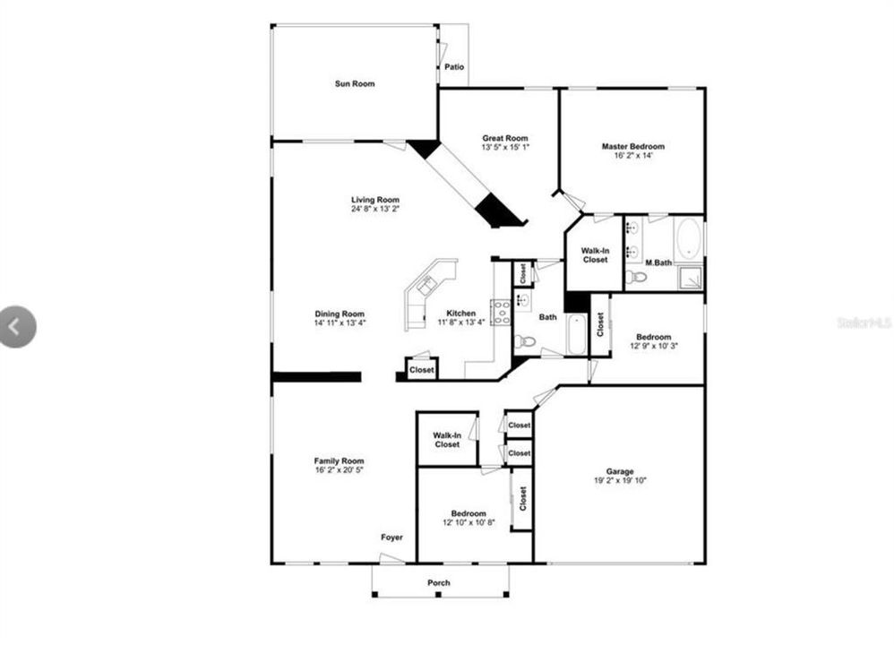 На продажу: $398,500 (3 спален, 2 ванн, 2216 Квадратных фут)