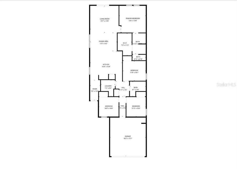 For Rent: $2,250 (4 beds, 2 baths, 1340 Square Feet)