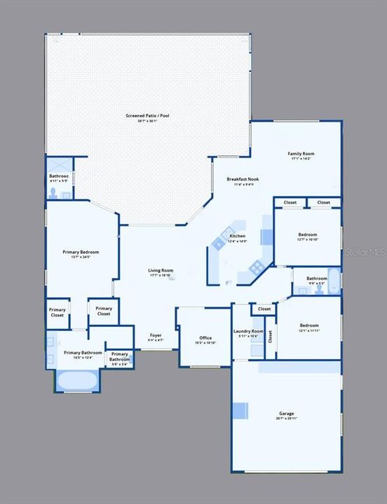 Active With Contract: $429,900 (3 beds, 3 baths, 2156 Square Feet)