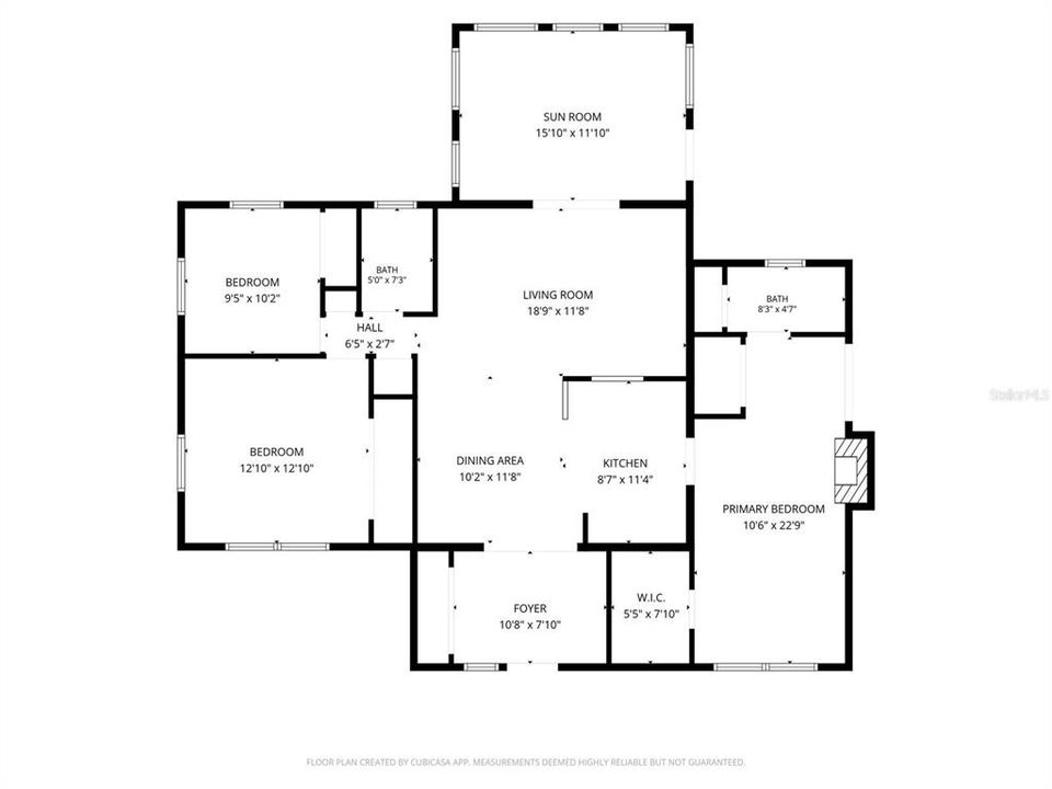 На продажу: $465,000 (3 спален, 2 ванн, 1553 Квадратных фут)